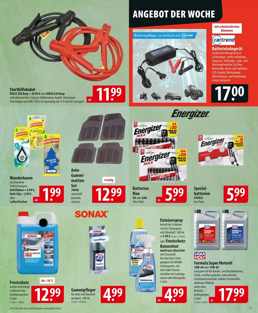 Famila Nord Ost Prospekt (ab 01.12.2025) zum Blättern - Seite 21