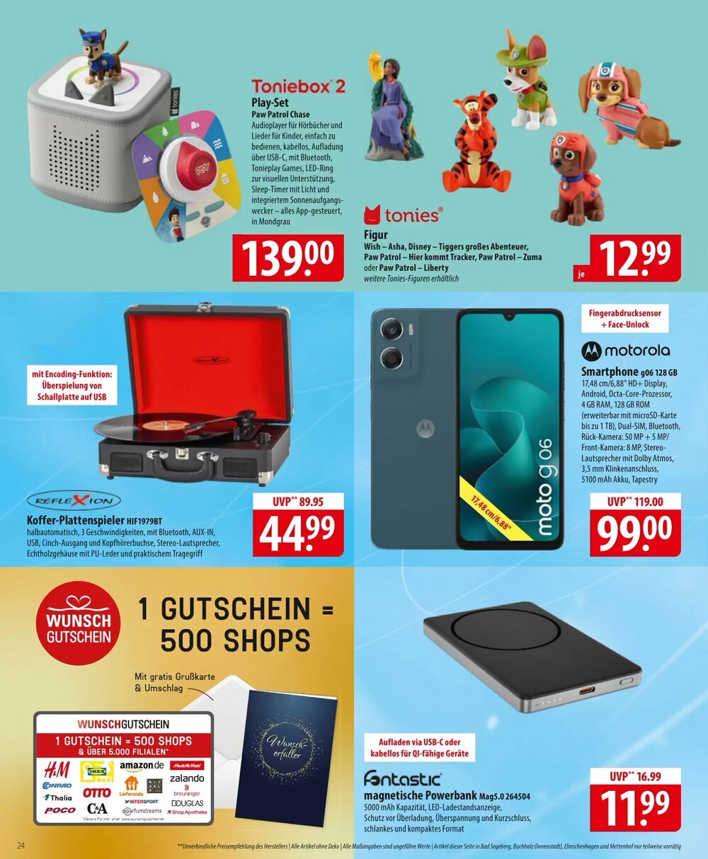 Famila Nord Ost Prospekt (ab 01.12.2025) zum Blättern - Seite 24