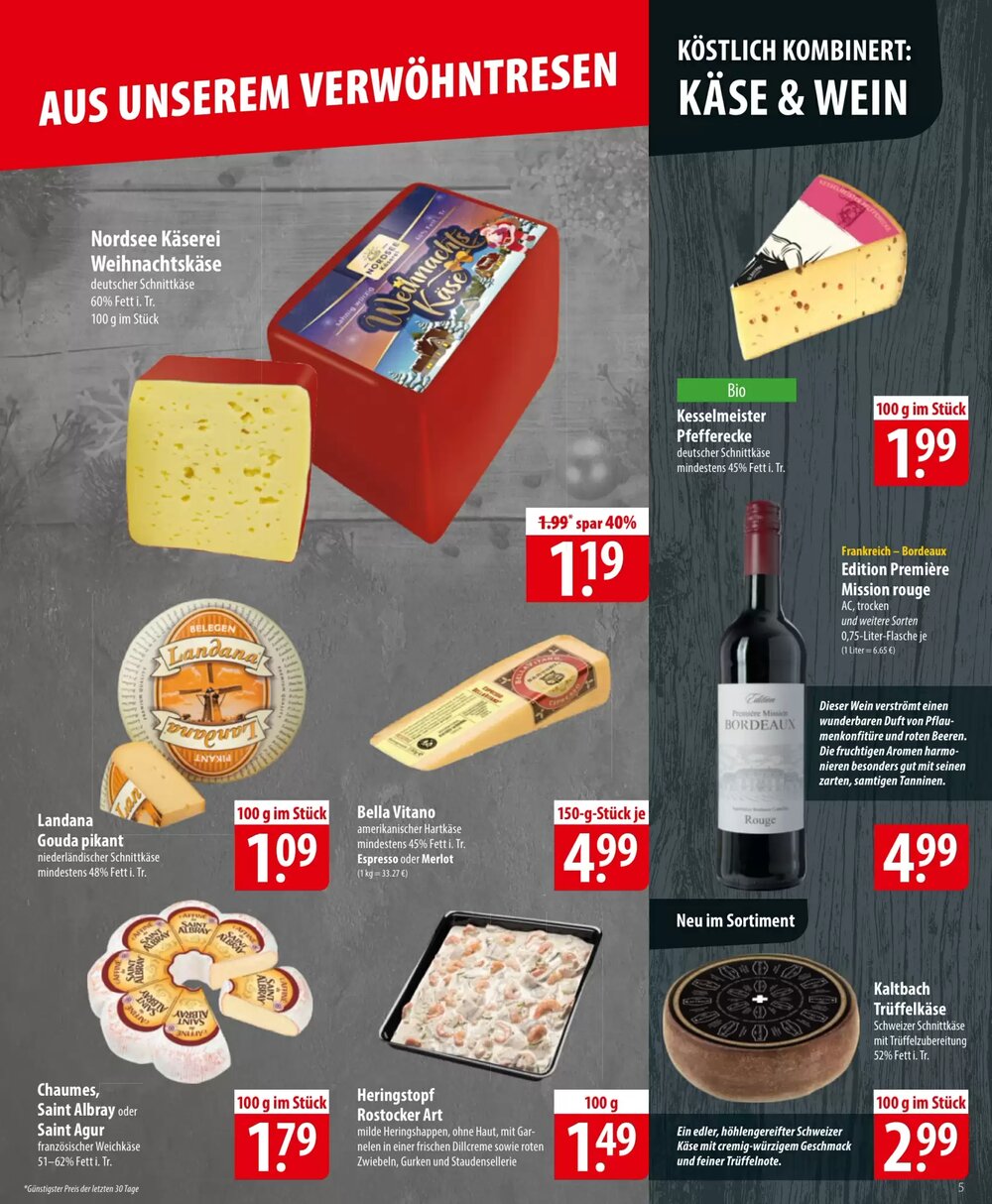 Famila Nord Ost Prospekt (ab 01.12.2025) zum Blättern - Seite 5