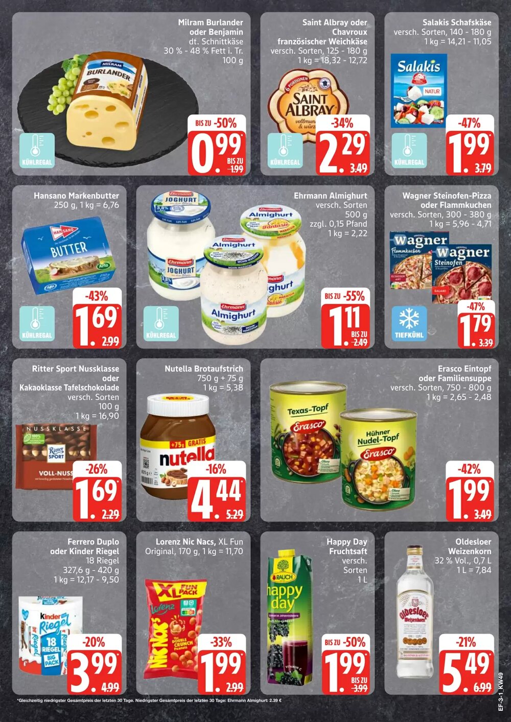 Edeka Frischemarkt Prospekt (ab 01.12.2025) zum Blättern - Seite 3