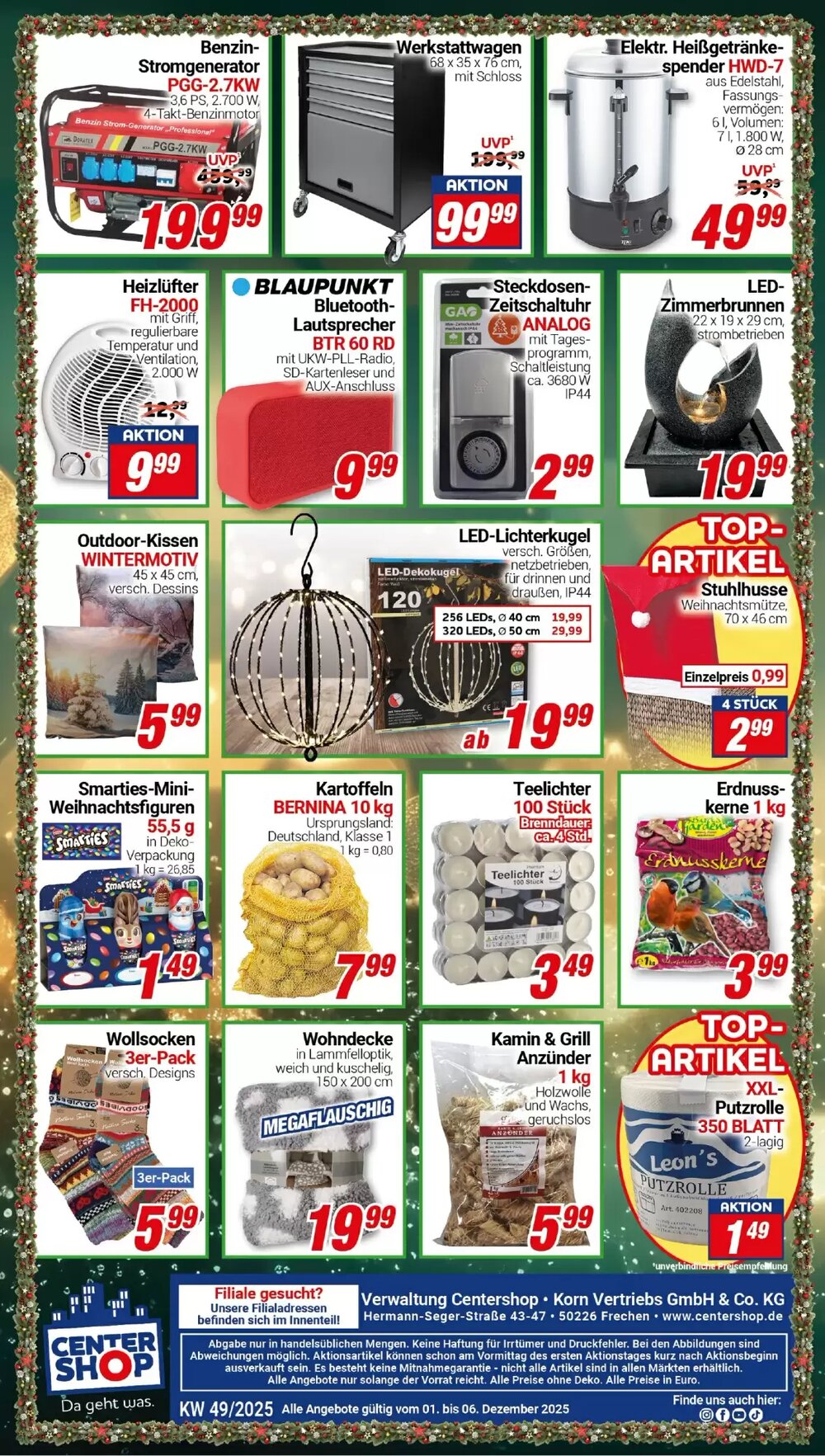CENTERSHOP Prospekt (ab 01.12.2025) zum Blättern - Seite 16