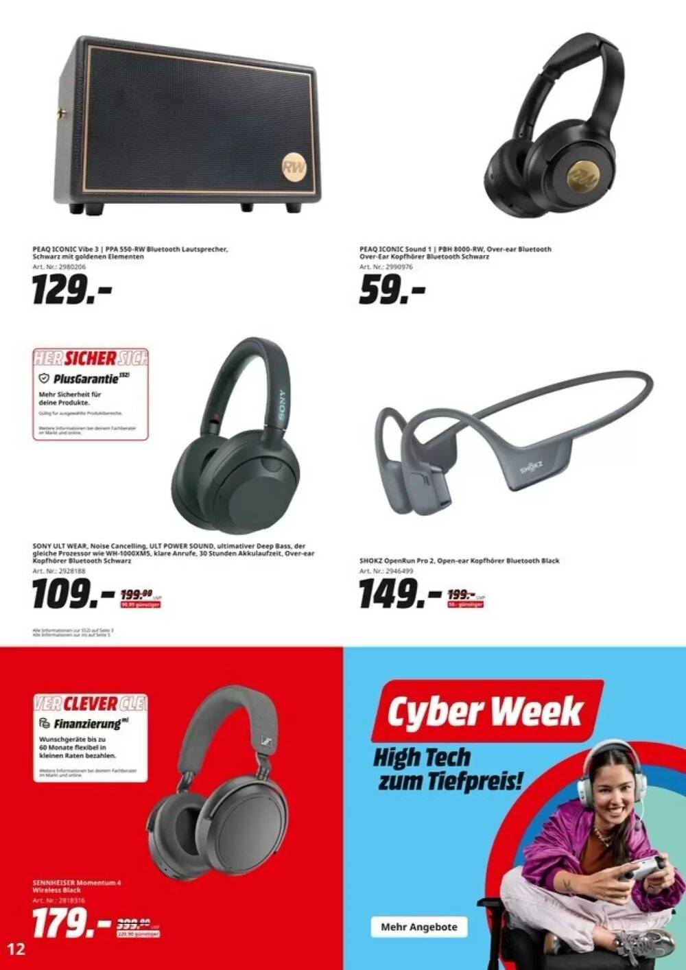 MediaMarkt Prospekt (ab 01.12.2025) zum Blättern - Seite 12