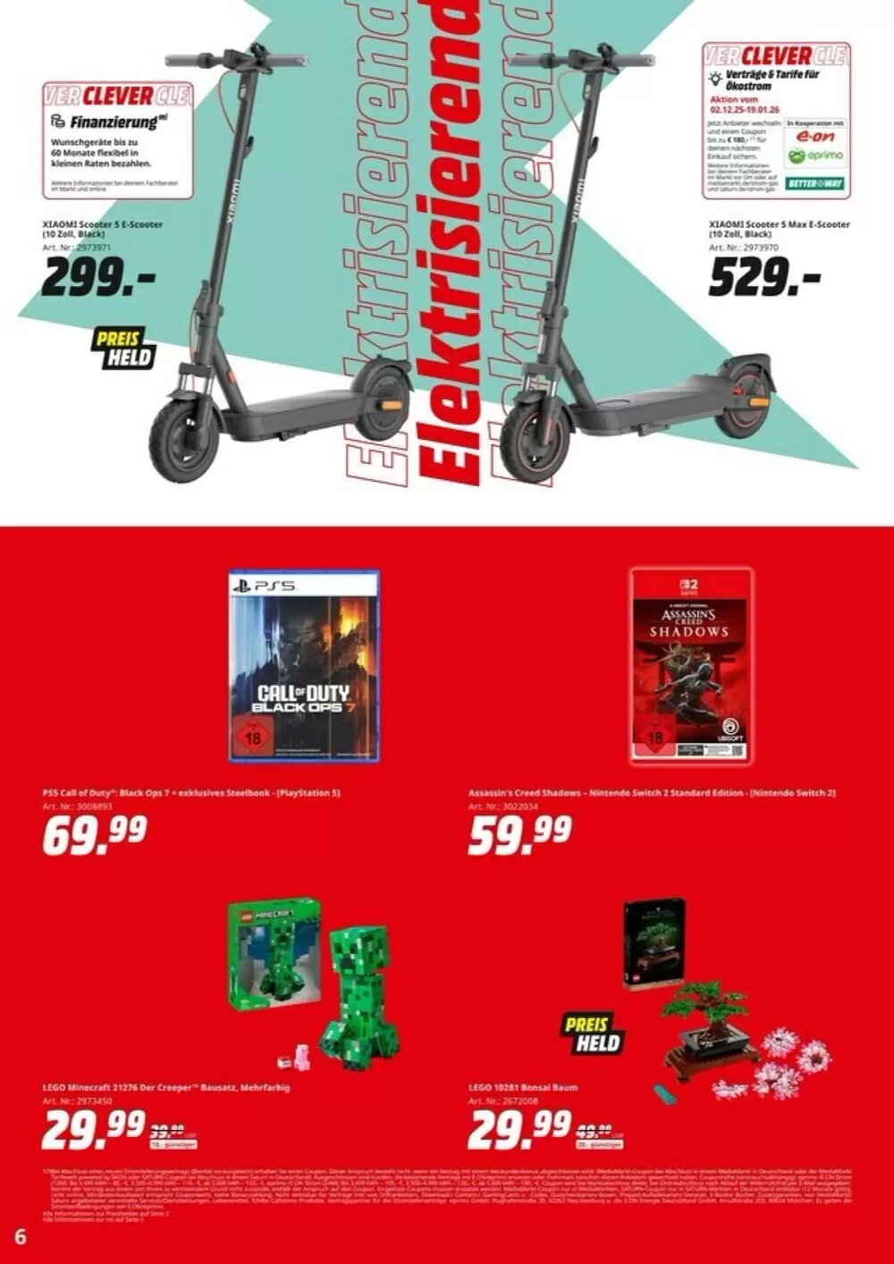 MediaMarkt Prospekt (ab 01.12.2025) zum Blättern - Seite 6