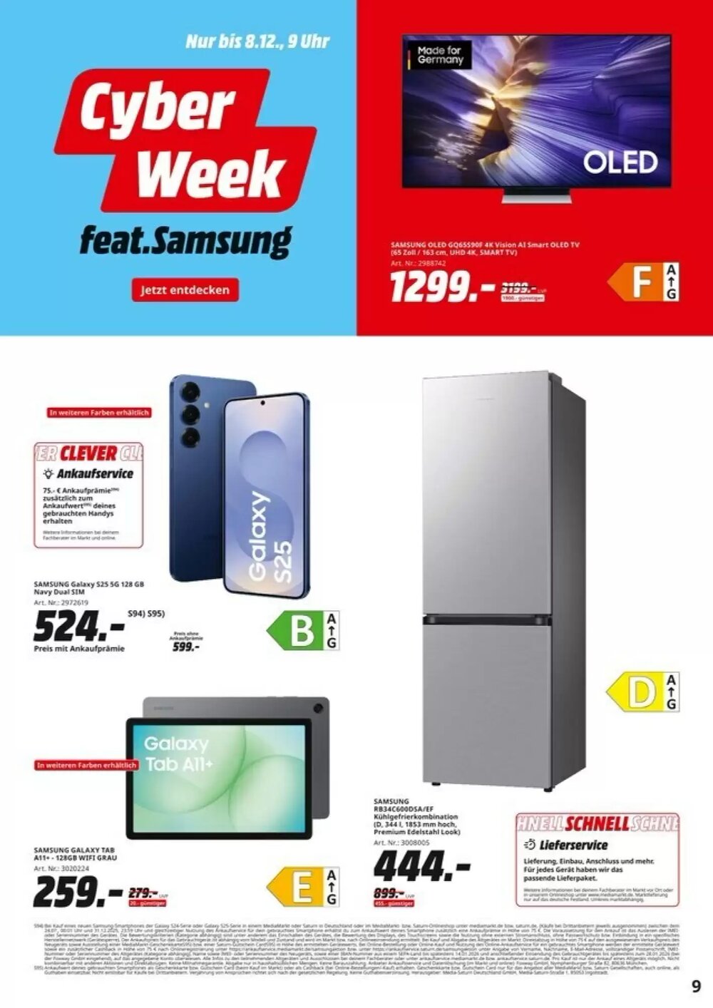 MediaMarkt Prospekt (ab 01.12.2025) zum Blättern - Seite 9