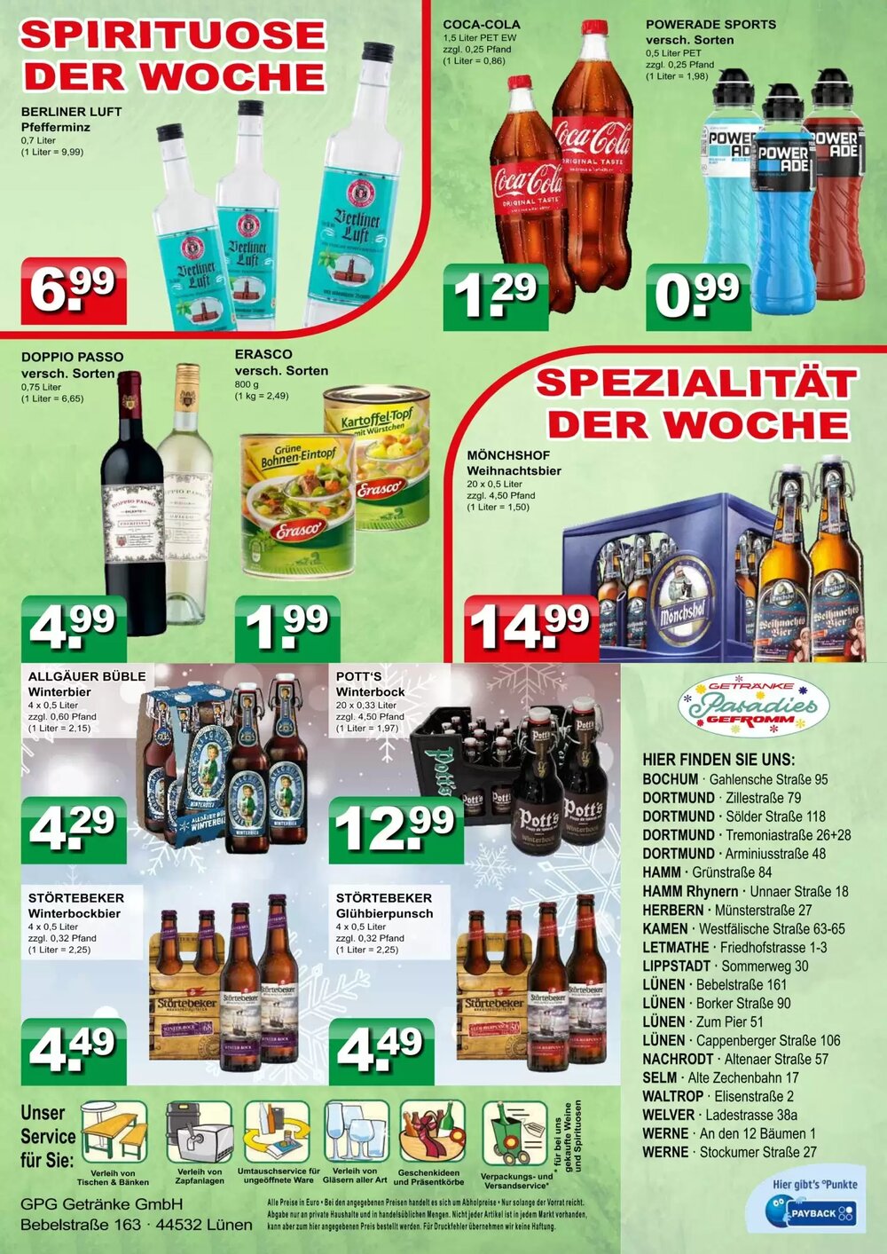 Getränkeparadies Gefromm Prospekt (ab 01.12.2025) zum Blättern - Seite 4