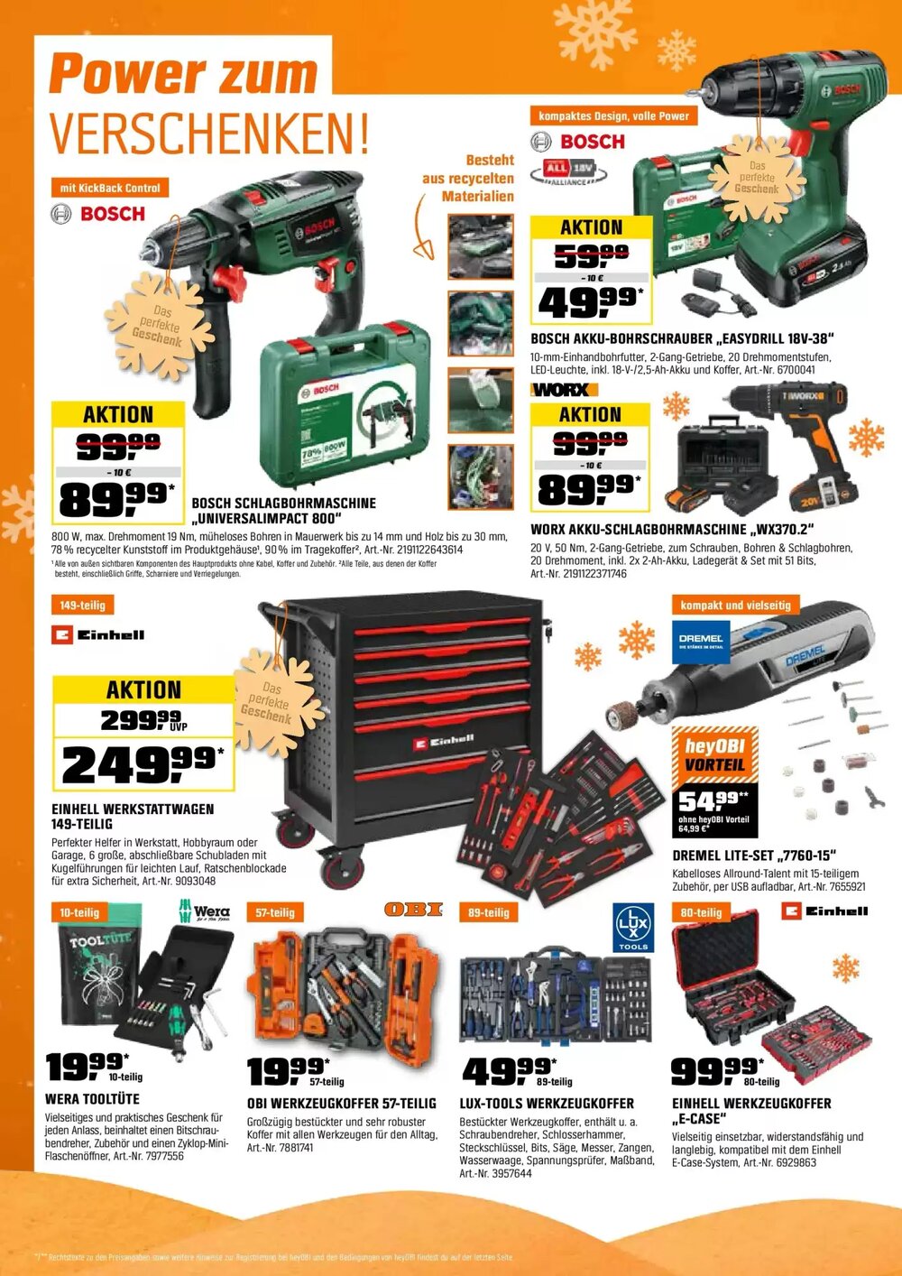 OBI Prospekt (ab 01.12.2025) zum Blättern - Seite 12