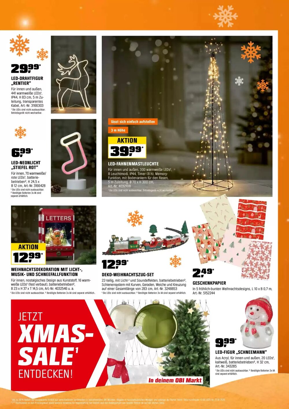 OBI Prospekt (ab 01.12.2025) zum Blättern - Seite 3
