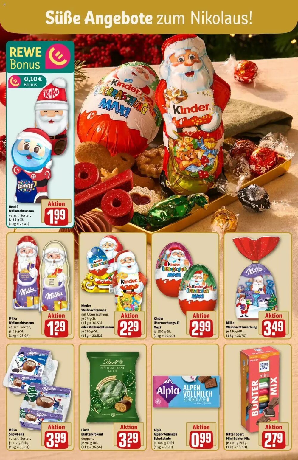 REWE Kaufpark Prospekt (ab 01.12.2025) zum Blättern - Seite 14