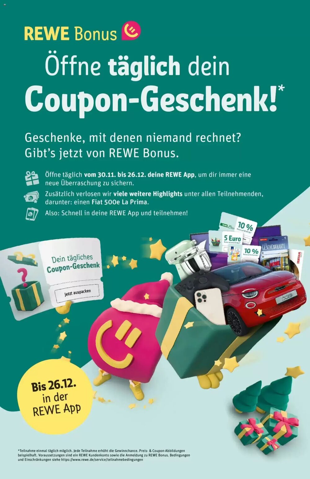 REWE Kaufpark Prospekt (ab 01.12.2025) zum Blättern - Seite 3
