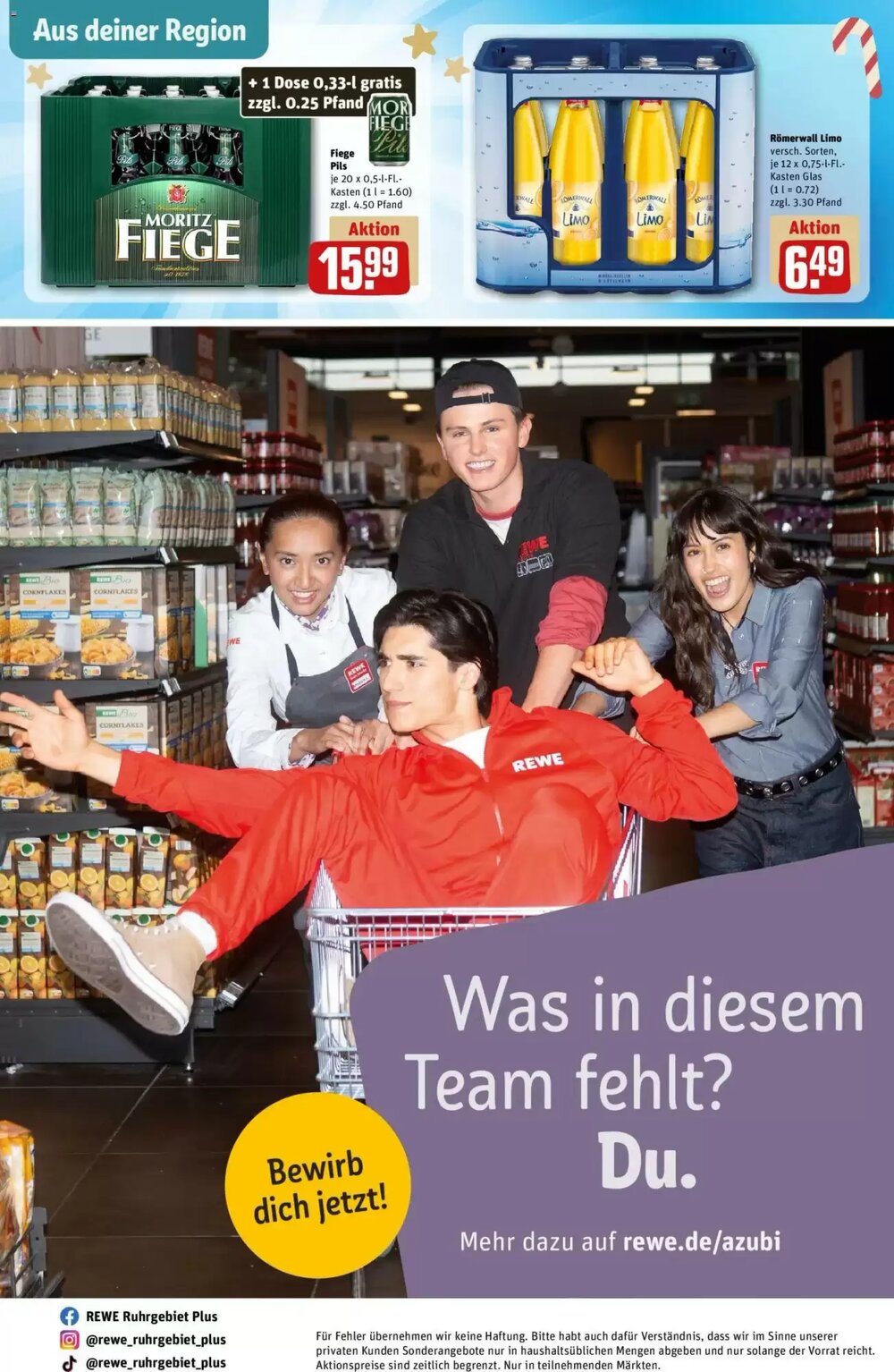 REWE Kaufpark Prospekt (ab 01.12.2025) zum Blättern - Seite 30