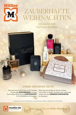 Müller Prospekt (ab 01.12.2025) zum Blättern