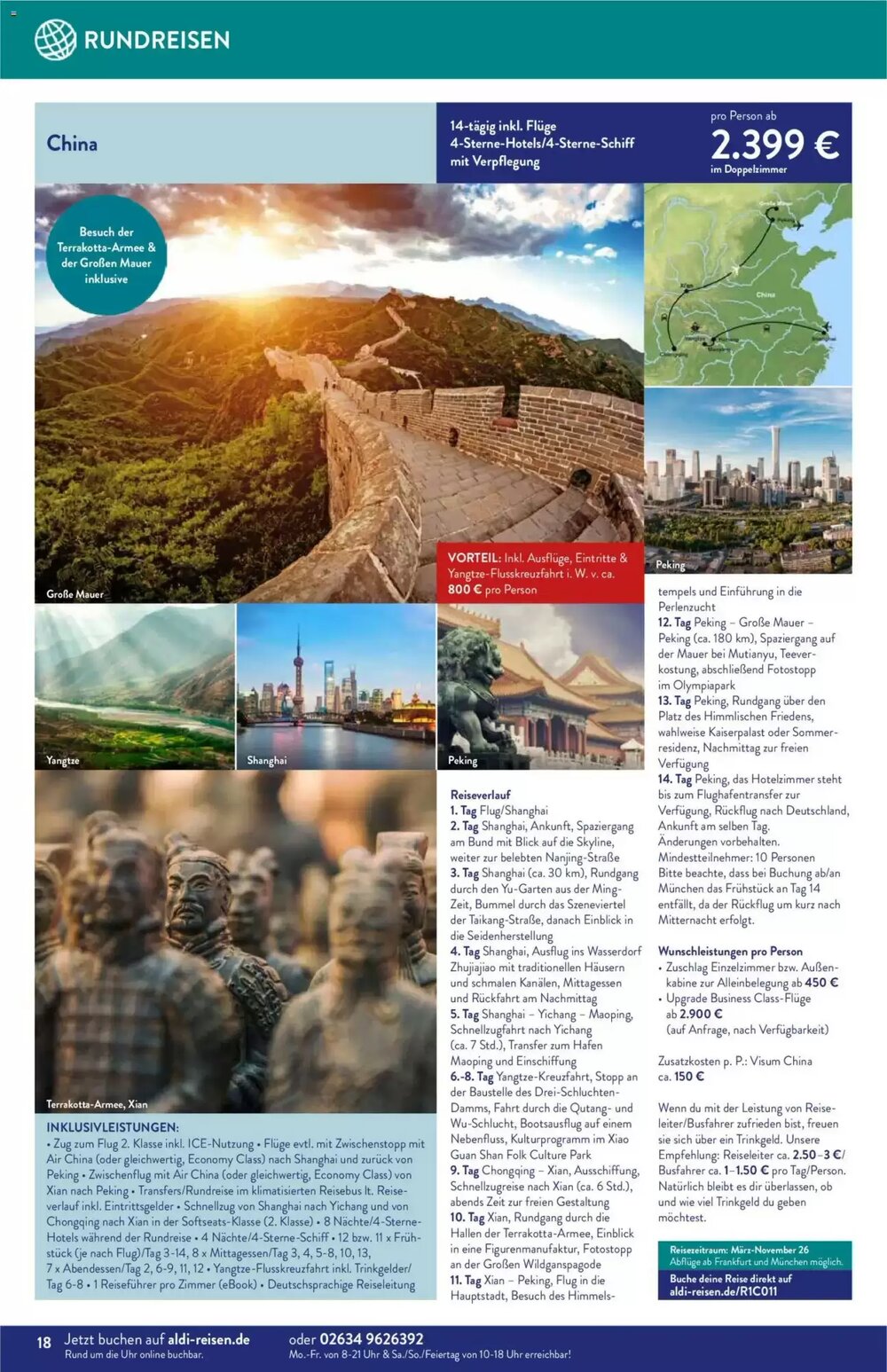 ALDI Nord Reisen Prospekt (ab 01.12.2025) zum Blättern - Seite 18