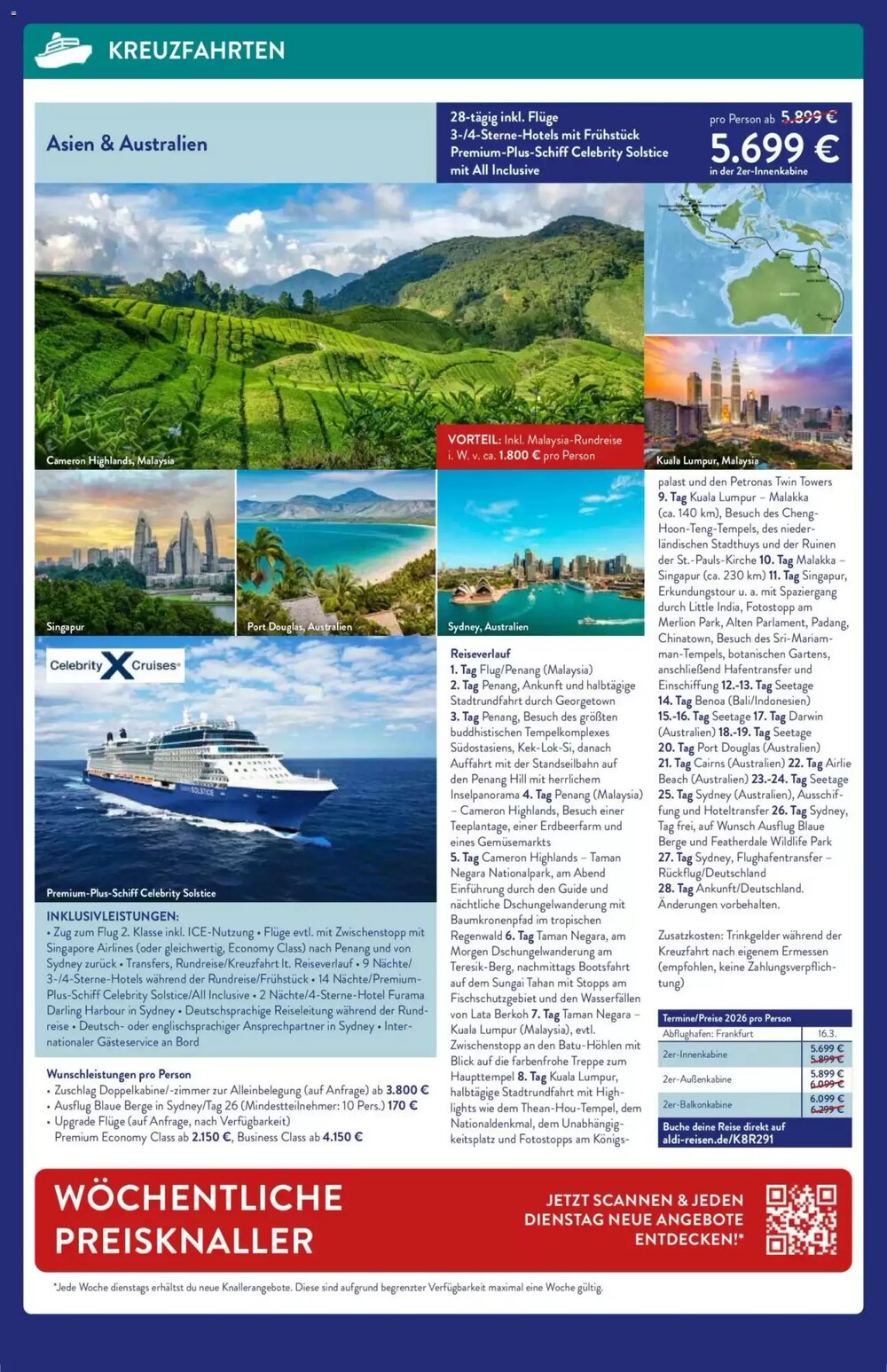 ALDI Nord Reisen Prospekt (ab 01.12.2025) zum Blättern - Seite 28