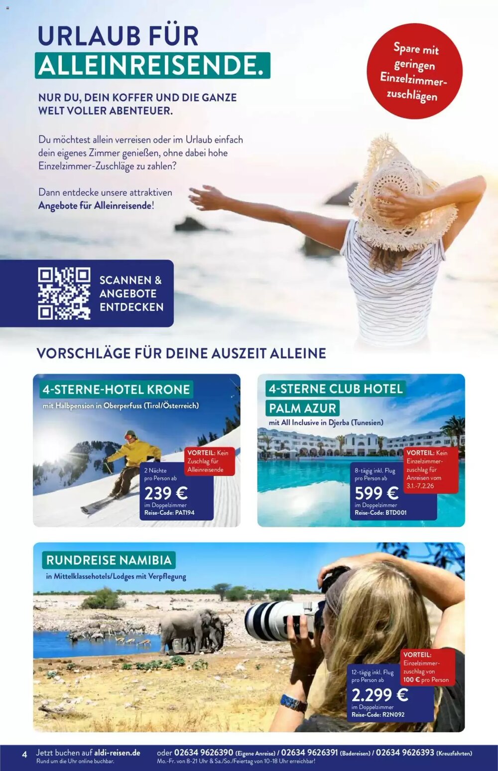 ALDI Nord Reisen Prospekt (ab 01.12.2025) zum Blättern - Seite 4