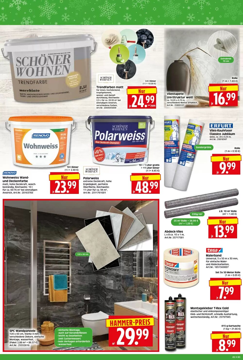 Herkules Baumarkt Prospekt (ab 01.12.2025) zum Blättern - Seite 4