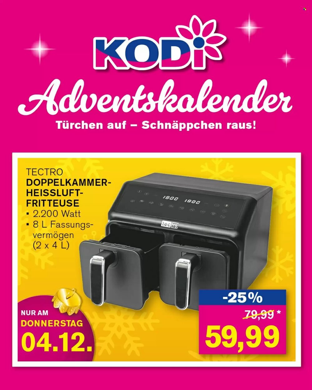 KODi Prospekt (ab 01.12.2025) zum Blättern - Seite 4