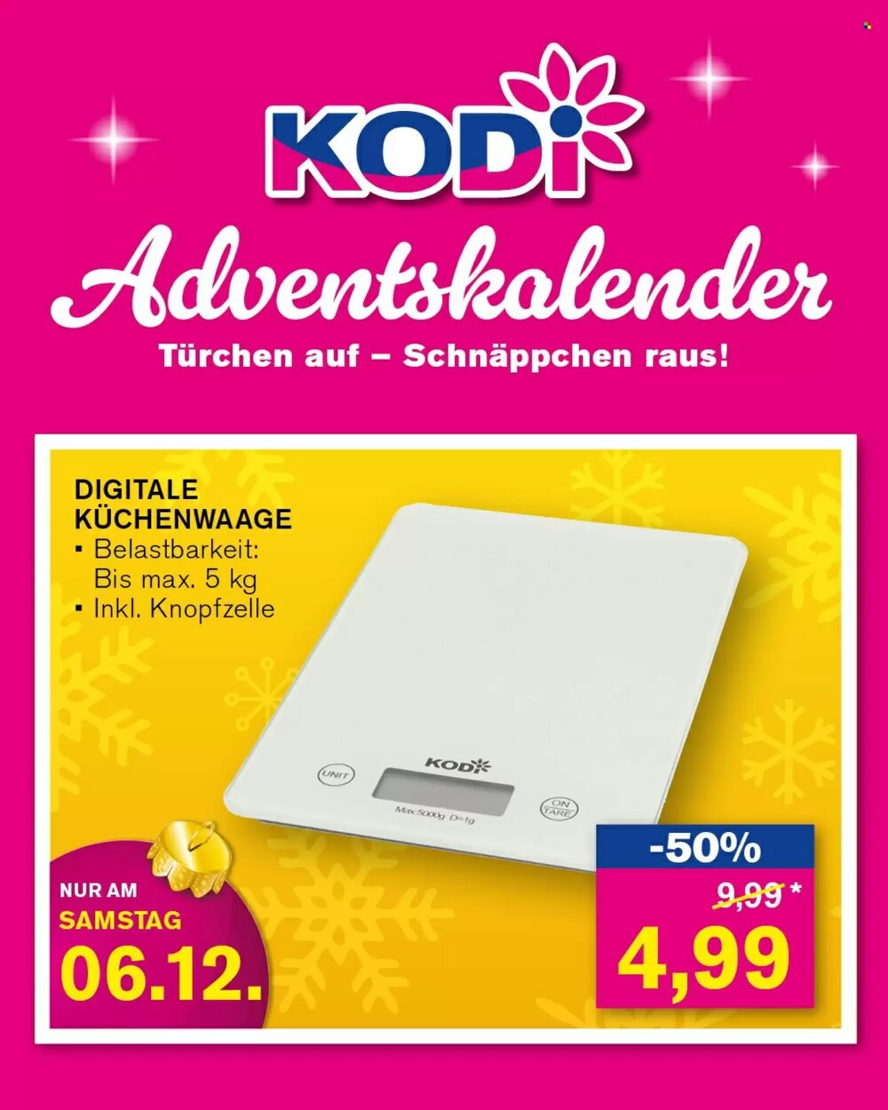 KODi Prospekt (ab 01.12.2025) zum Blättern - Seite 6
