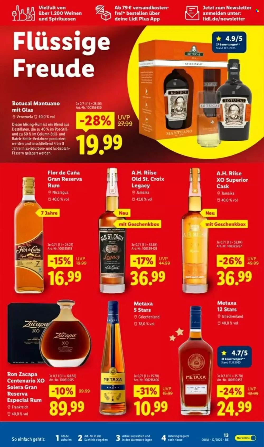 Lidl Prospekt (ab 01.12.2025) zum Blättern - Seite 13