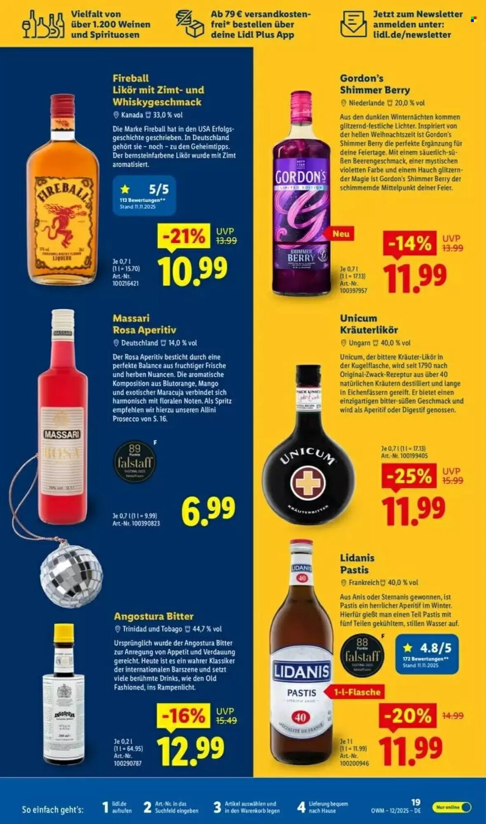Lidl Prospekt (ab 01.12.2025) zum Blättern - Seite 19