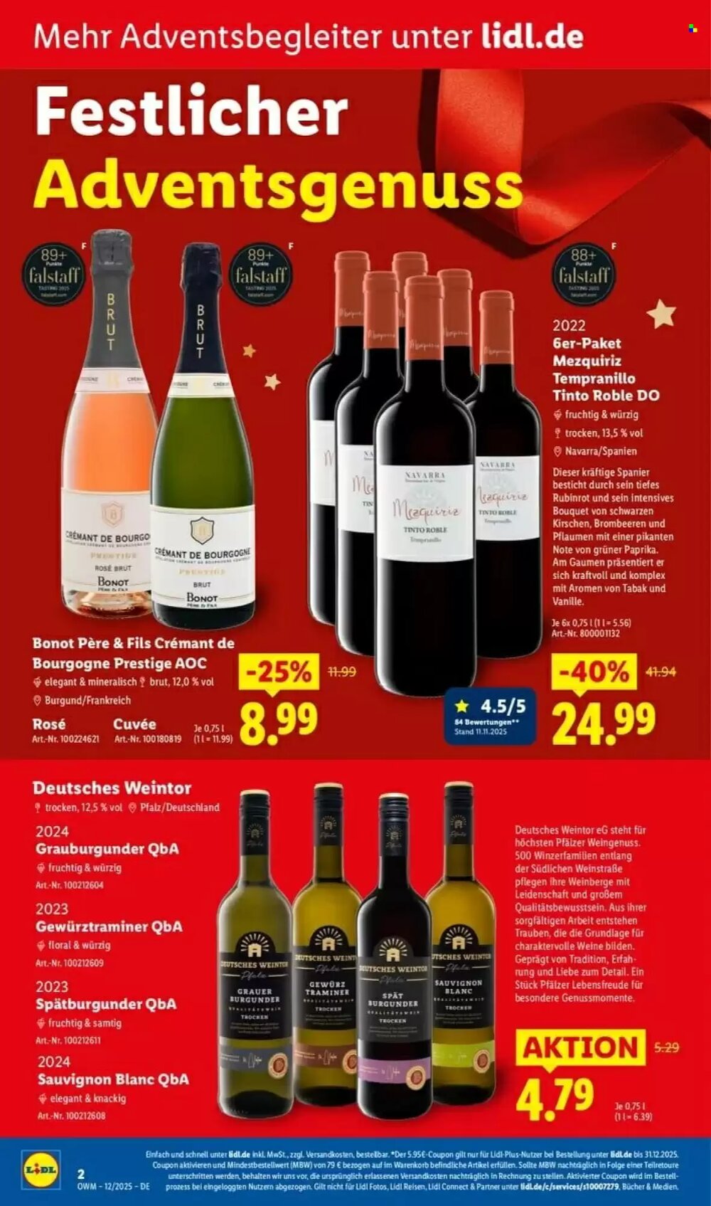 Lidl Prospekt (ab 01.12.2025) zum Blättern - Seite 2