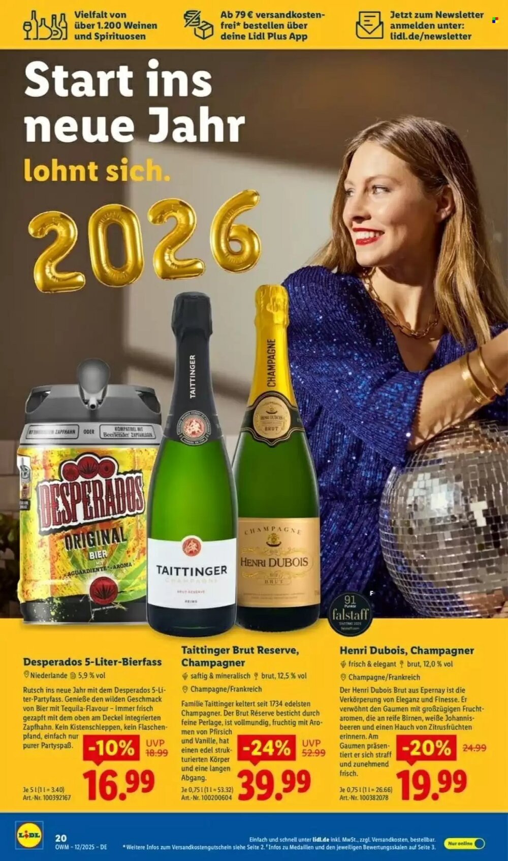 Lidl Prospekt (ab 01.12.2025) zum Blättern - Seite 20
