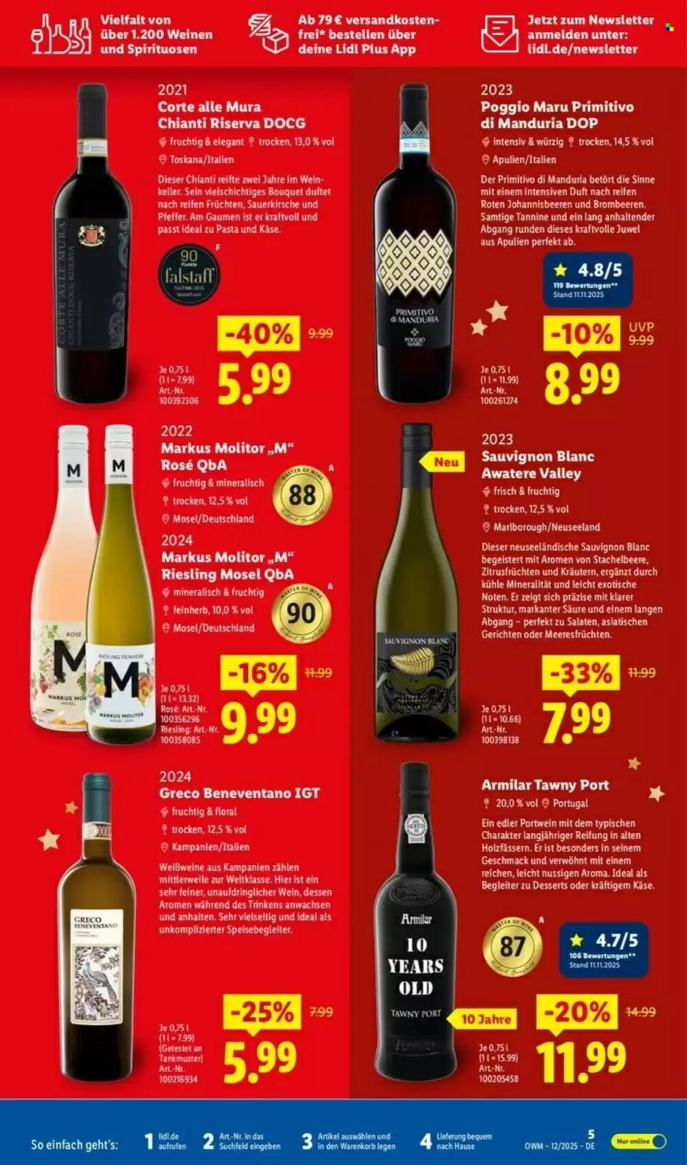 Lidl Prospekt (ab 01.12.2025) zum Blättern - Seite 5