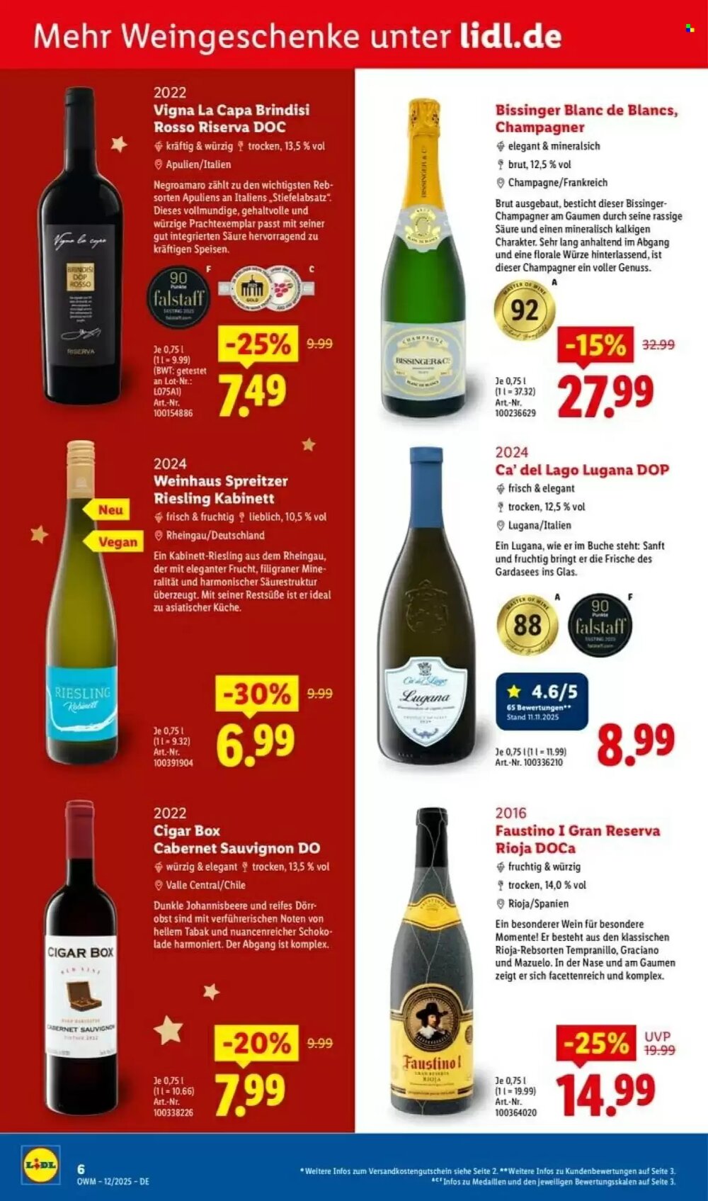Lidl Prospekt (ab 01.12.2025) zum Blättern - Seite 6