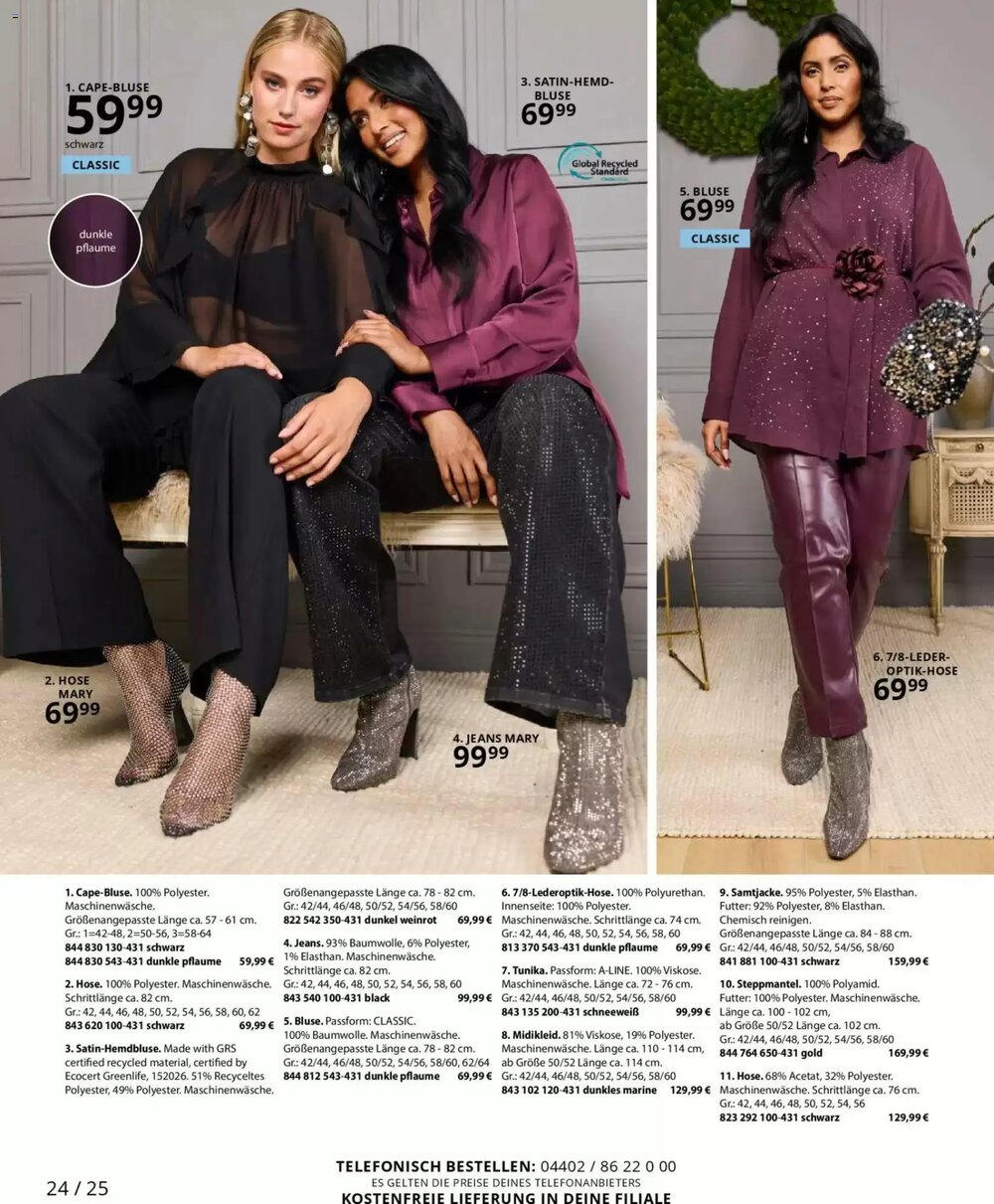 Ulla Popken Prospekt (ab 01.12.2025) zum Blättern - Seite 24