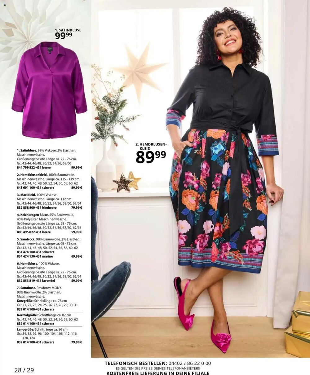 Ulla Popken Prospekt (ab 01.12.2025) zum Blättern - Seite 28