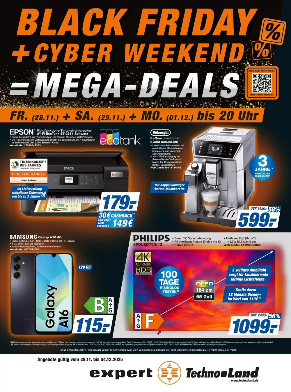 expert Techno Land Prospekt (ab 02.12.2025) zum Blättern - Seite 1