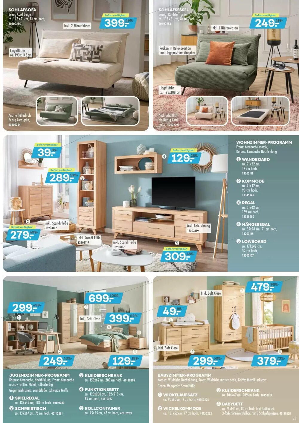 Möbel Kraft Prospekt (ab 02.12.2025) zum Blättern - Seite 13