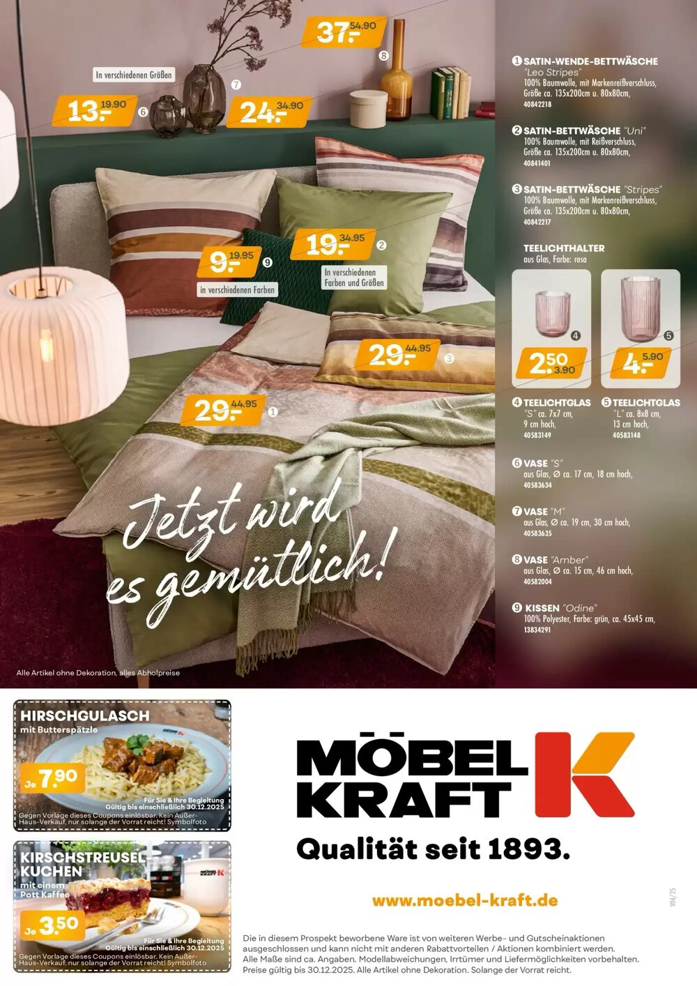 Möbel Kraft Prospekt (ab 02.12.2025) zum Blättern - Seite 20