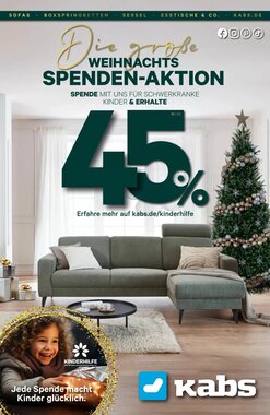 Kabs Polsterwelt Prospekt (ab 02.12.2025) zum Blättern