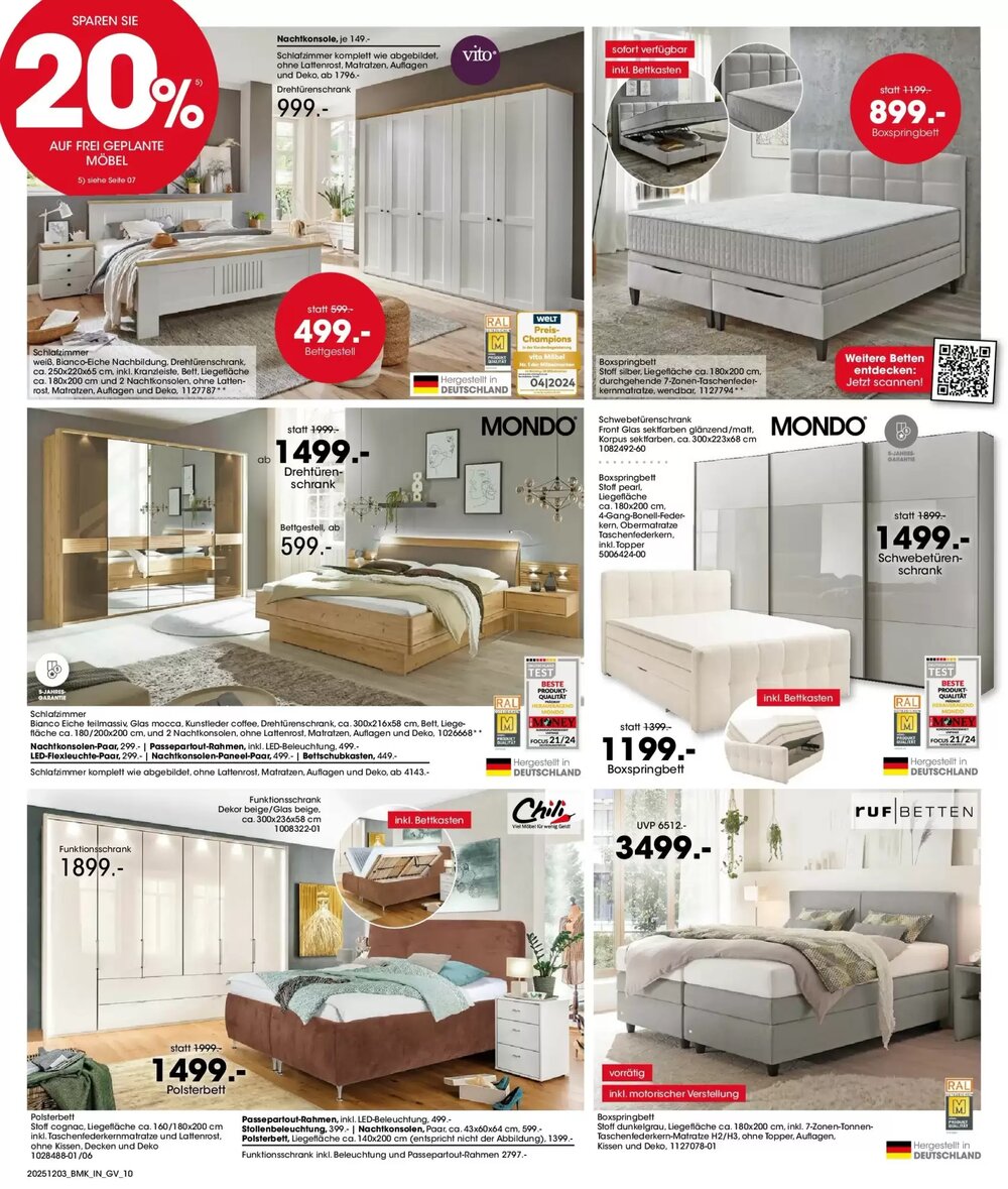 Möbel Martin Prospekt (ab 02.12.2025) zum Blättern - Seite 10