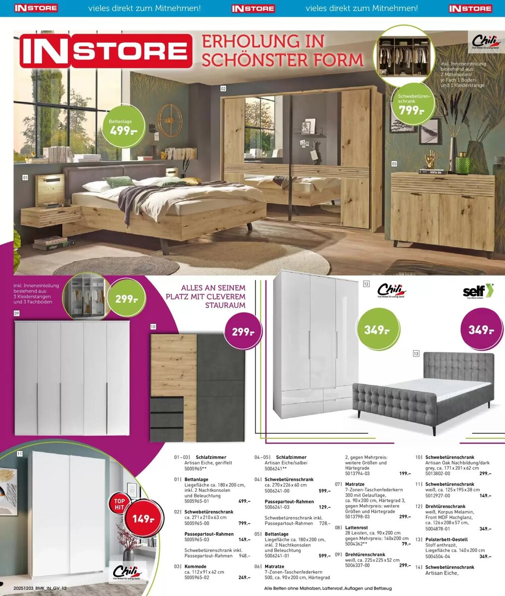 Möbel Martin Prospekt (ab 02.12.2025) zum Blättern - Seite 12