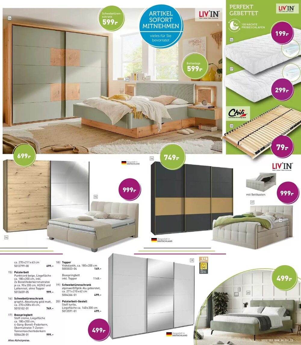 Möbel Martin Prospekt (ab 02.12.2025) zum Blättern - Seite 13