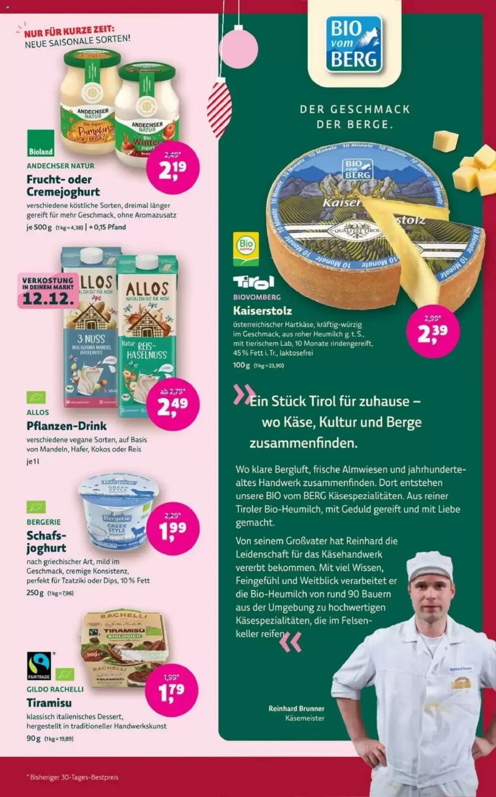 Denns BioMarkt Prospekt (ab 03.12.2025) zum Blättern - Seite 3
