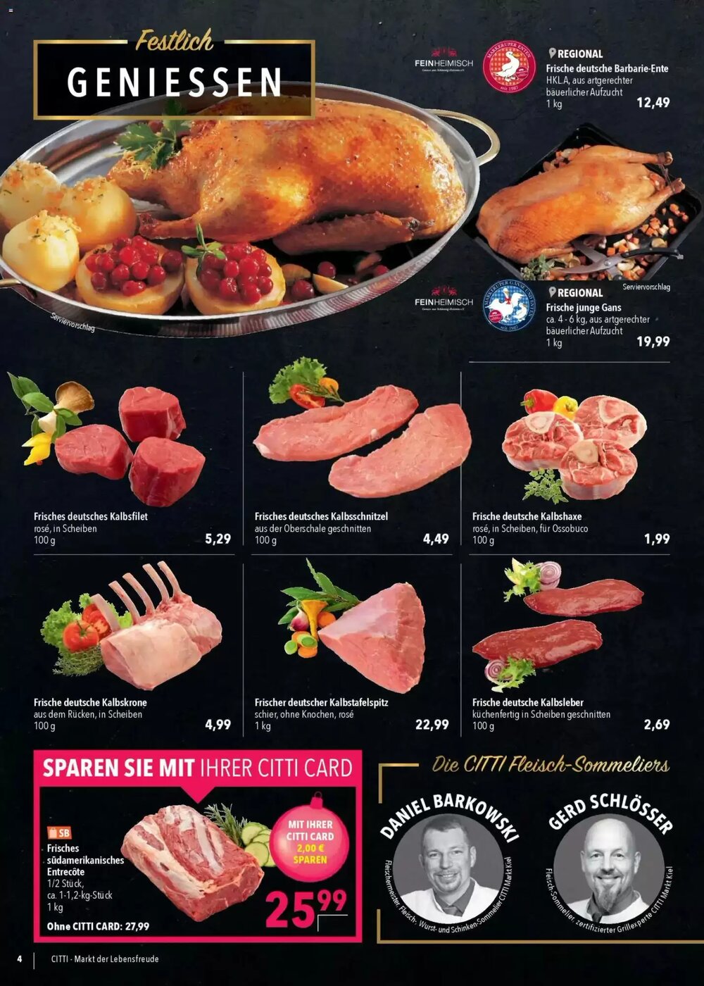 CITTI Markt Prospekt (ab 03.12.2025) zum Blättern - Seite 4