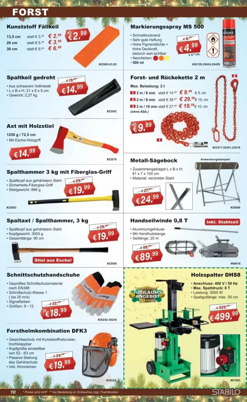Stabilo Fachmarkt Prospekt (ab 03.12.2025) zum Blättern - Seite 10