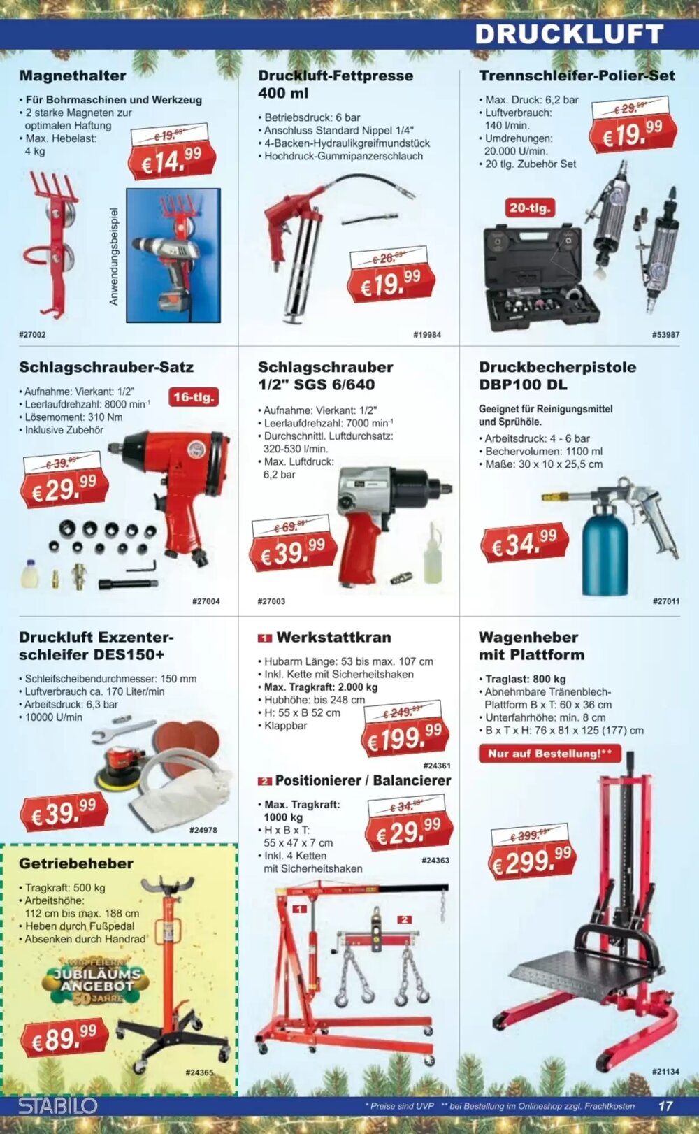 Stabilo Fachmarkt Prospekt (ab 03.12.2025) zum Blättern - Seite 17