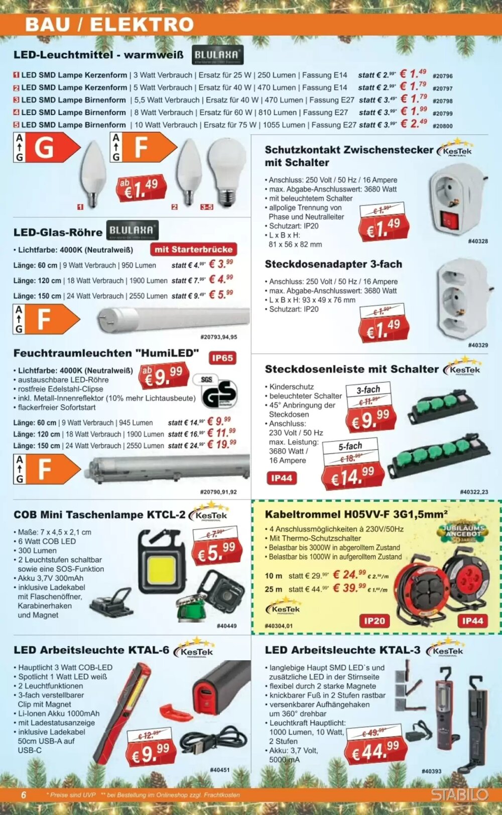 Stabilo Fachmarkt Prospekt (ab 03.12.2025) zum Blättern - Seite 6