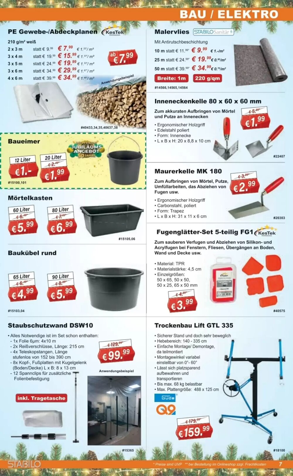 Stabilo Fachmarkt Prospekt (ab 03.12.2025) zum Blättern - Seite 7