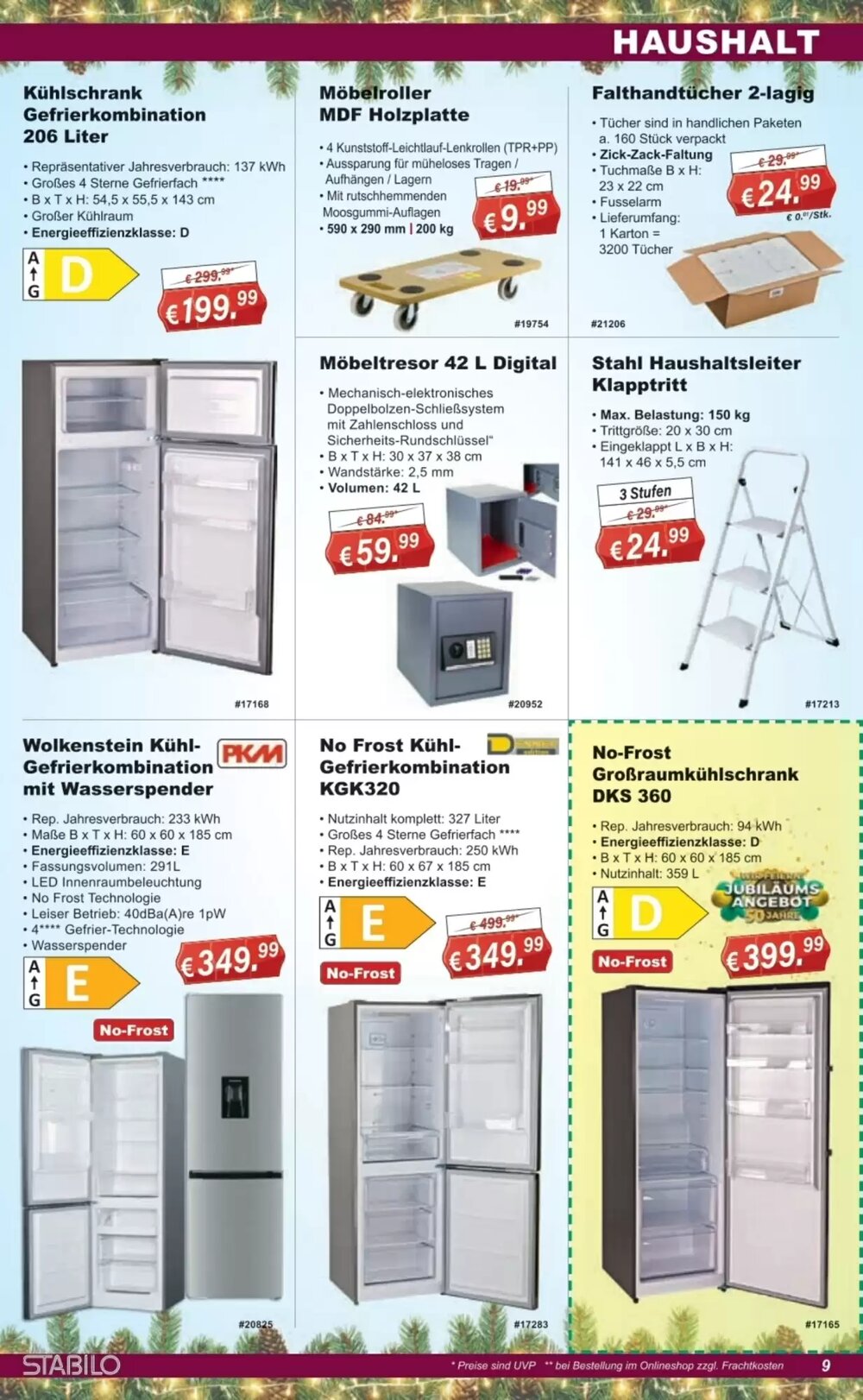 Stabilo Fachmarkt Prospekt (ab 03.12.2025) zum Blättern - Seite 9