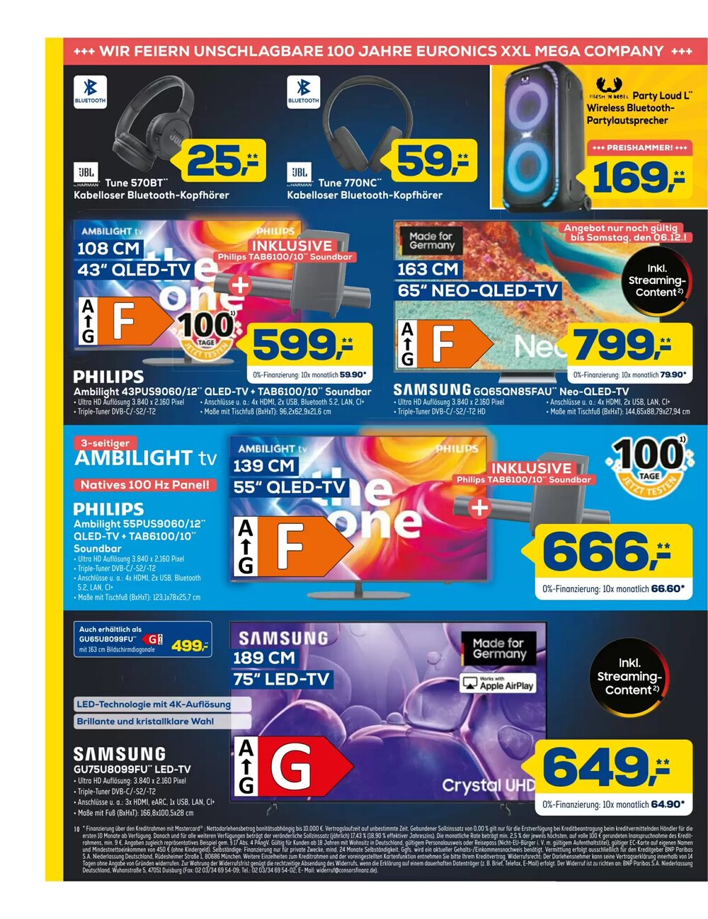 Euronics Prospekt (ab 03.12.2025) zum Blättern - Seite 10