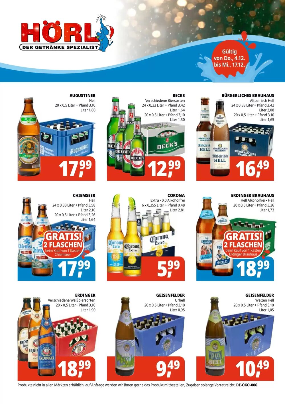 Hörl Getränke Prospekt (ab 03.12.2025) zum Blättern - Seite 2