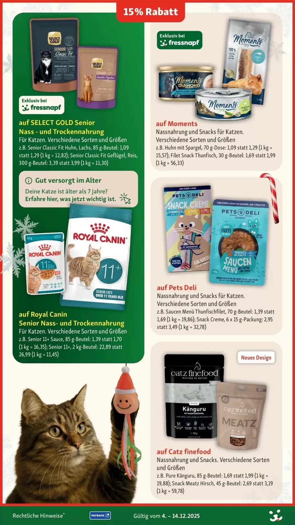 Fressnapf Prospekt (ab 03.12.2025) zum Blättern - Seite 12