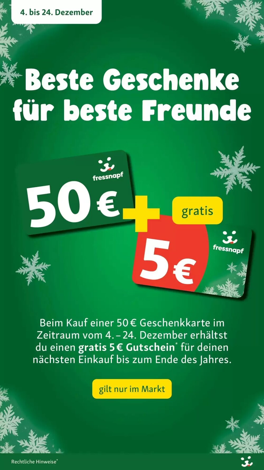 Fressnapf Prospekt (ab 03.12.2025) zum Blättern - Seite 20