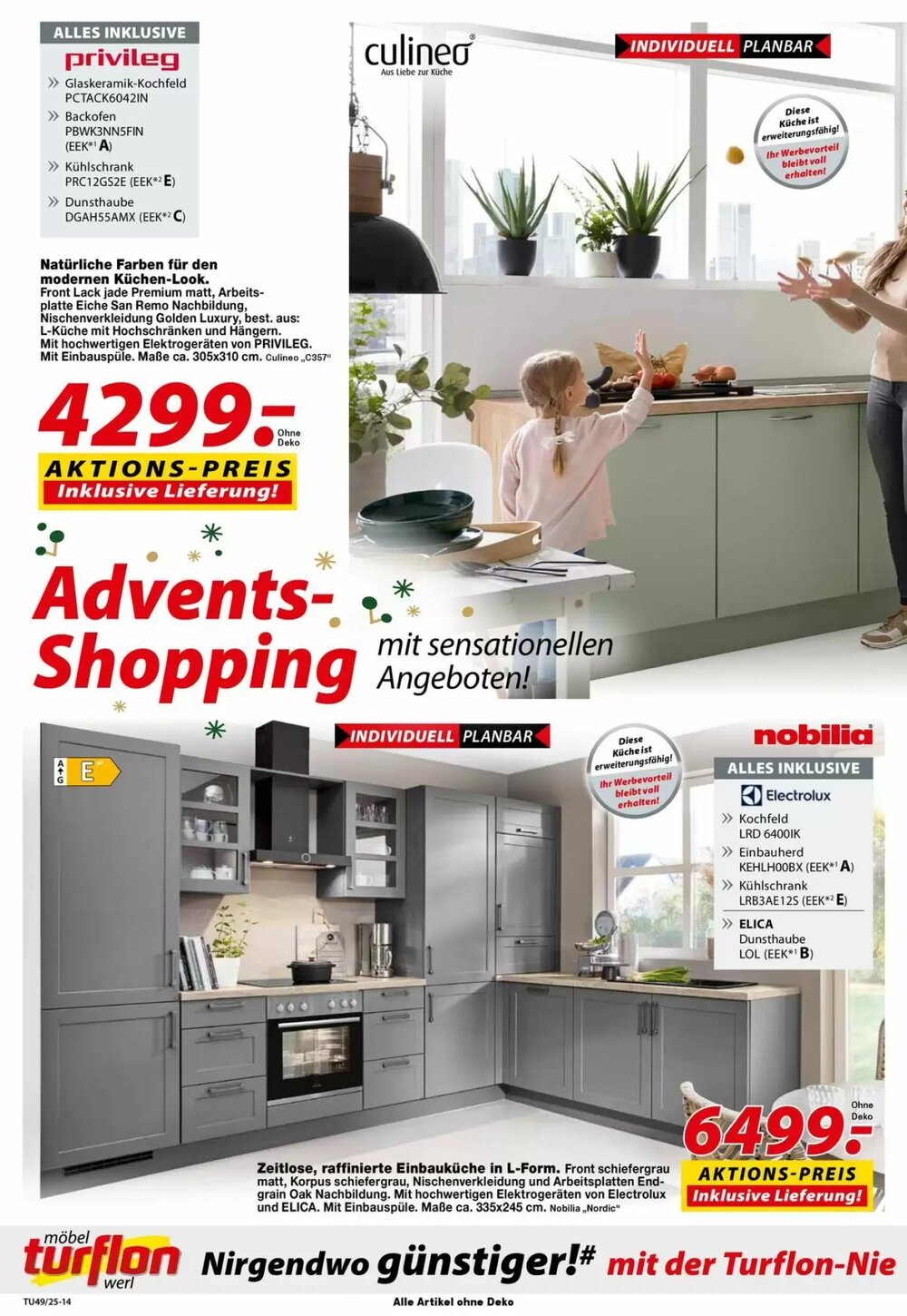 Möbel Turflon Prospekt (ab 03.12.2025) zum Blättern - Seite 14