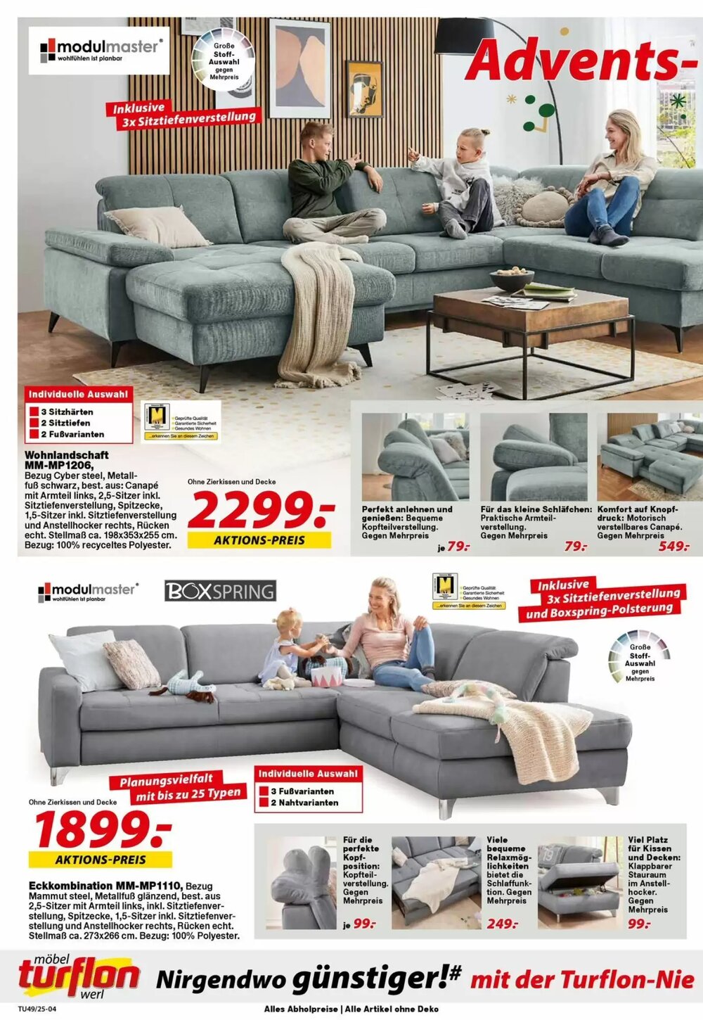 Möbel Turflon Prospekt (ab 03.12.2025) zum Blättern - Seite 4