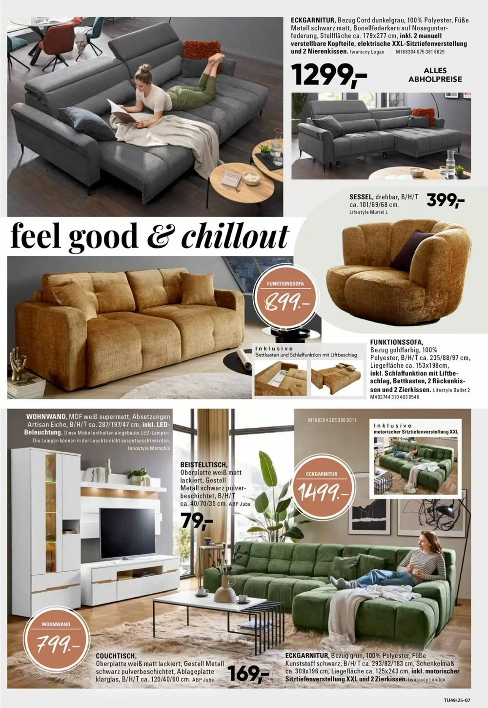 Möbel Turflon Prospekt (ab 03.12.2025) zum Blättern - Seite 7